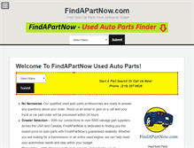 Tablet Screenshot of findapartnow.com